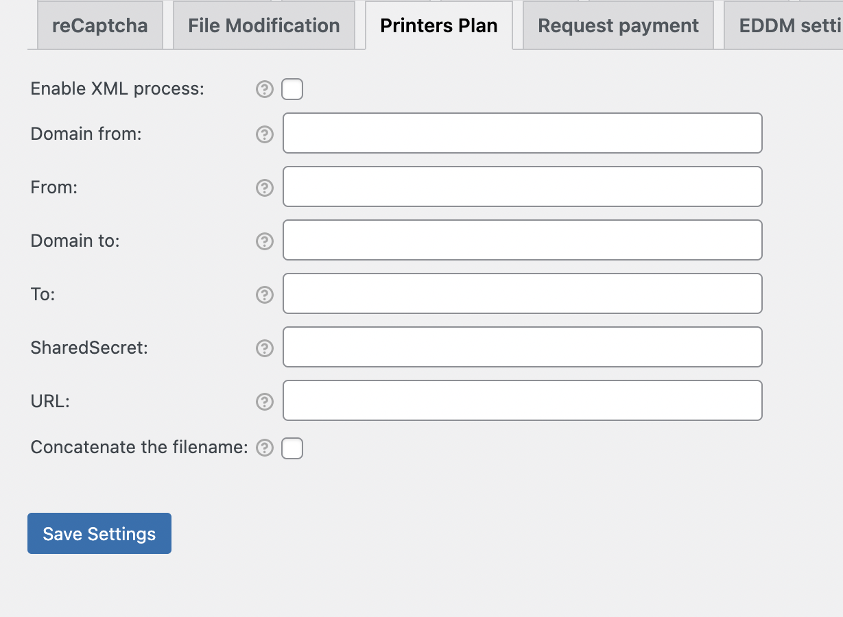 Printers Plan | Print Science Documentation